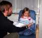Daddy, Cara, and Amelia