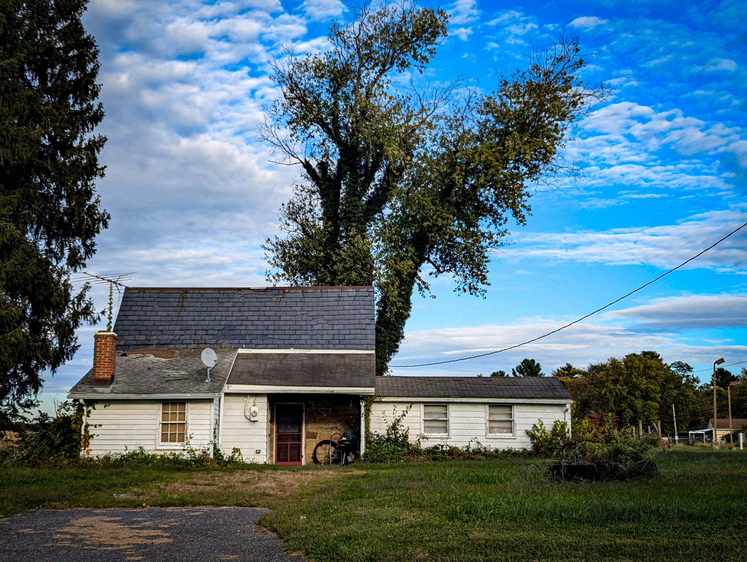 A house somewhere in Maryland.